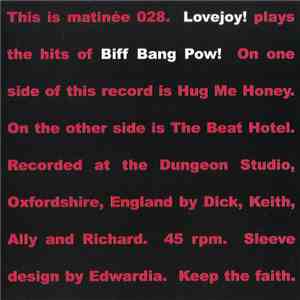 Lovejoy! - Plays The Hits Of Biff Bang Pow! flac download