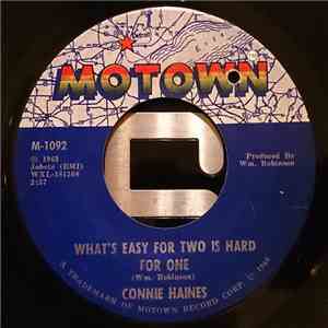 Connie Haines - What's Easy For Two Is Hard For One / Walk In Silence flac download