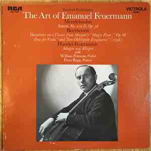Emanuel Feuermann - The Art of Emanuel Feuermann flac download