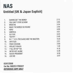 Nas - Untitled [UK & Japan Explicit] flac download