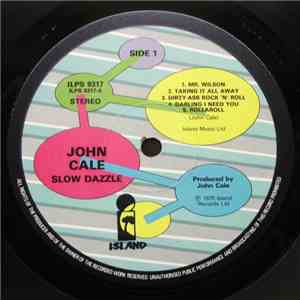 John Cale - Slow Dazzle flac download