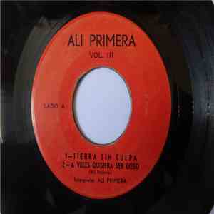 Ali Primera - Vol. III flac download