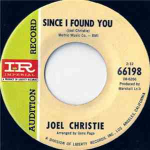 Joel Christie - Since I Found You / It's All Right Now flac download