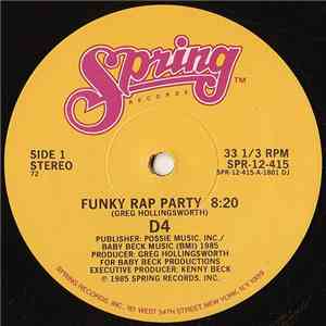D4  - Funky Rap Party flac download