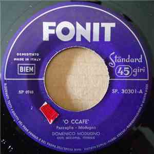 Domenico Modugno Con Accomp. Ritmico - 'O Ccafe' / Pasqualino Maragia' flac download