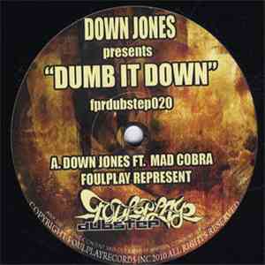 Down Jones  - Dumb It Down flac download