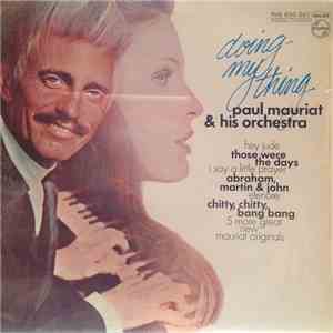 Paul Mauriat And His Orchestra - Doing My Thing flac download