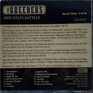 The Breeders - Mountain Battles flac download