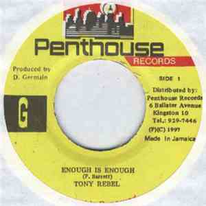 Tony Rebel - Enough Is Enough flac download
