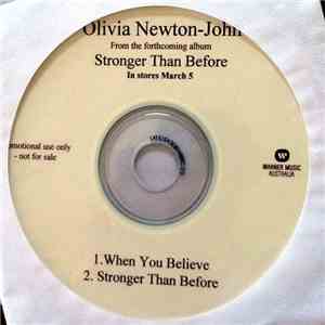 Olivia Newton-John - From The Forthcoming Album Stronger Than Before flac download