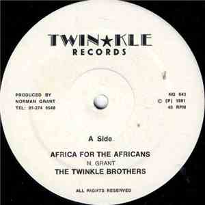 Twinkle Brothers - Africa For The Africans / Stomach Sick flac download