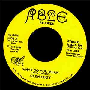 Glen Eddy - What Do You Mean flac download
