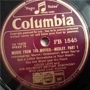 Louis Levy And His Gaumont British Symphony - Music From The Movies - Medley flac download