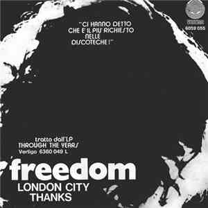 Freedom  - London City / Thanks flac download