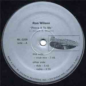 Ron Wilson - Prove It To Me flac download