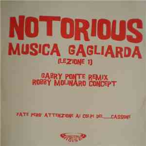 Notorious  - Musica Gagliarda (Lezione 1) flac download