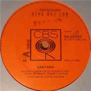 Santana - When I Look Into Your Eyes flac download