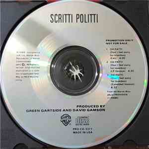 Scritti Politti - Oh Patti (Don't Feel Sorry For Loverboy) flac download
