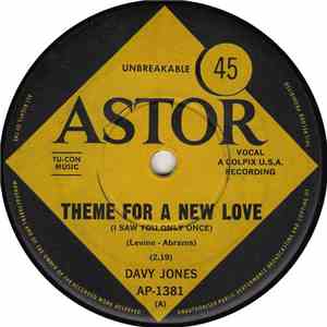Davy Jones - Theme For A New Love (I Saw You Only Once) flac download