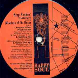 Members Of The House - Keep Pushin' (Hold On) flac download