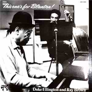 Duke Ellington - Ray Brown - This One's For Blanton flac download
