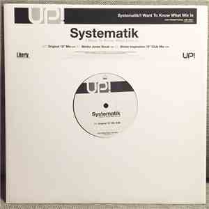 Systematik - I Want To Know What Love Is flac download