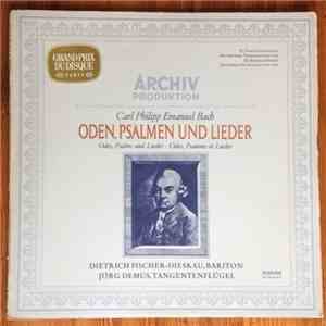 Carl Philipp Emanuel Bach, Dietrich Fischer-Dieskau, Jörg Demus - Oden, Psalmen Und Lieder FLAC download