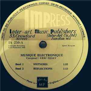 Eric Siday - Musique Electronique flac download