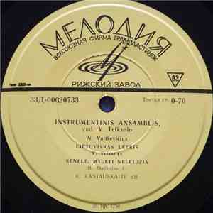 Instrumentinis Ansamblis, Vad. V. Telksnio - Lietuviškas Letkis flac download