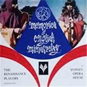 The Renaissance Players - Memories Of English Minstrelsy flac download