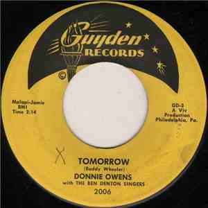 Donnie Owens With The Ben Denton Singers - Tomorrow flac download