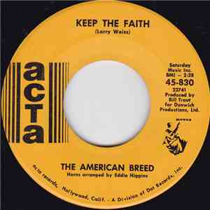 The American Breed - Keep The Faith / Private Zoo flac download
