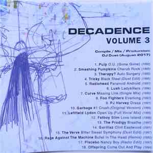 DJ Dust  - Decadence (Volume 3) flac download