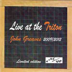 John Greaves - Live At The Triton (2009/2012) flac download