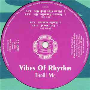 Vibes Of Rhythm - Thrill Me flac download