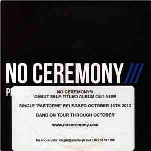 No Ceremony/// - No Ceremony/// flac download