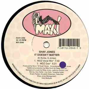 Shay Jones - It Doesn't Matter flac download