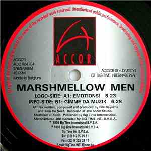 Marshmellow Men - Emotions! / Gimme Da Muzik flac download