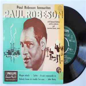 Paul Robeson With Emanuel Balaban And His Orchestra And Lawrence Brown  - Paul Robeson Favourites flac download