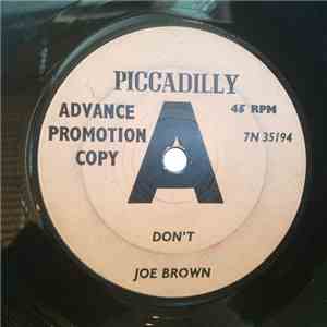 Joe Brown And The Bruvvers - Don't flac download