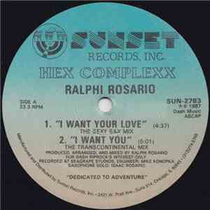 Hex Complexx - I Want You flac download