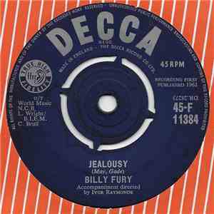 Billy Fury - Jealousy flac download