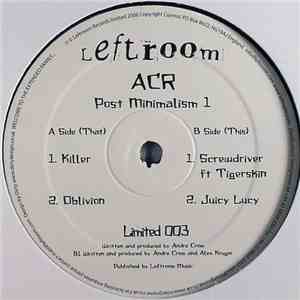 ACR - Post Minimalism 1 flac download