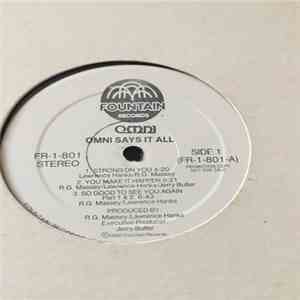 Omni  - Omni Says It All flac download