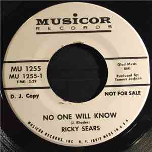 Ricky Sears  - No One Will Know flac download