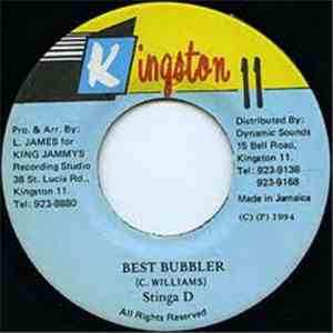 Stinga D - Best Bubbler flac download