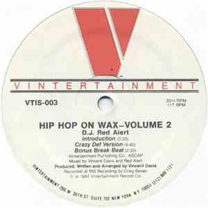 D.J. Red Alert - Hip Hop On Wax Volume 2 flac download