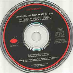 Anita Baker - Giving You The Best That I Got flac download