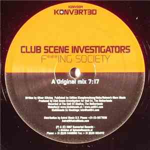 Club Scene Investigators - Fing Society flac download