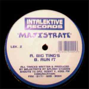 Majistrate - Big Ting's / Run It flac download